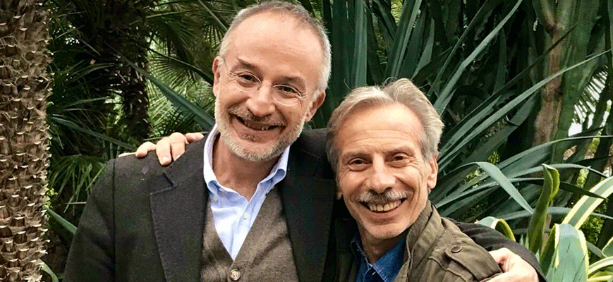 Giovanni Storti e Stefano Mancuso