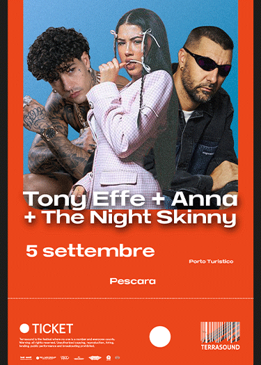 Anna + Tony Effe + The Night Skinny