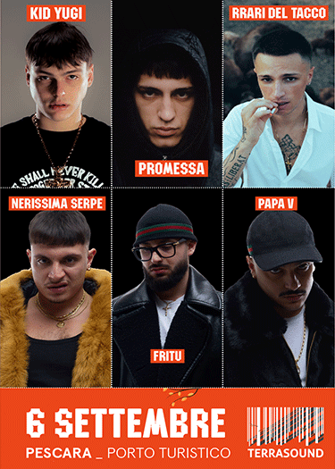 Kid Yugi, Rrari dal Tacco, Papa V, Nerissima Serpe, Fritu, Promessa
