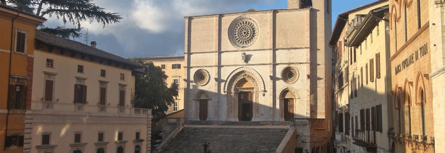 Piazza del popolo - Todi